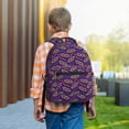 thumbnail image 5 of Uemuo Carnival Masks and Beads Printed Student Durable Water-resistant Backpack,Travel Backpack,Outdoor Activities Backpack, Laptop Backpack, Multi-compartment Backpack, 5 of 5
