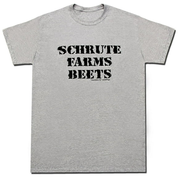 The Office Schrute Farm Beets Gray T-Shirt
