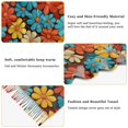 thumbnail image 5 of FORMRS Womens Scarf Winter Soft Long Big Warm Shawls Wrap Tassel Scarves, Blooming Flowers, 5 of 9