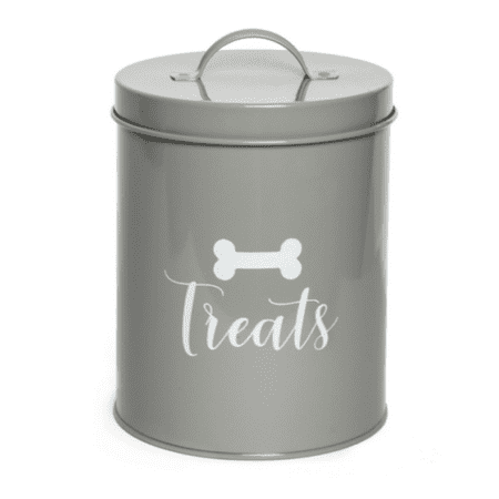 UPC: 0682327994110 | Park Life Designs 1.4 Qt. Small Treat Canister | Jasper (Grey)