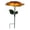 Orange, variant on SLYNSHome Metal Plant Umbrellas for Outdoor Orange Small Plants Shade Cover Metal Garden Shade Disk Outdoor Garden Umbrella for Potted Decor