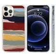 thumbnail image 2 of Dream Wireless FTCIP1267-MARB-BRU Marble IMD Slim-Fit Protective TPU Case for iPhone 12 Pro Max 6.7 - Brushstroke, 2 of 3
