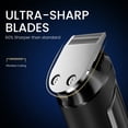 thumbnail image 3 of Ufree 3-in-1 Beard Trimmer for Men, Gifts for Men, IPX6 Waterproof Men's Electric Razor Shaver, Hair Mustache Trimmer Professional Clippers, Type-C Body Grooming Kit, Birthday Gifts for Him, 3 of 6