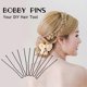 thumbnail image 2 of 100PCS Thin U Shape Hairpins Women Hair Clips, 2 of 5
