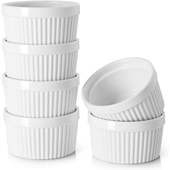 EcoNesxp 8 oz. for creme brulee white