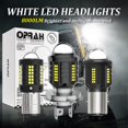 thumbnail image 2 of [Stock Listo] 1PC Faros Delanteros De Motocicleta H4 H4 Super Brillantes H6 T19 P15D BA20D Bombilla LED Alta Cerca De La Luz Faro Lámpara De Proyección De Dos Colores Antiniebla huangjie unisex, 2 of 2