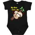 thumbnail image 3 of Inktastic My Nana Loves Me Boys or Girls Baby Bodysuit, 3 of 5
