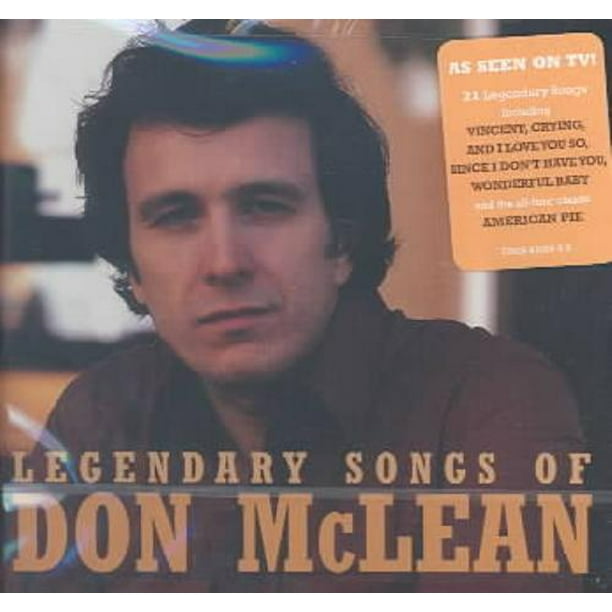 Don McLean Legendary Songs of Don McLean CD 