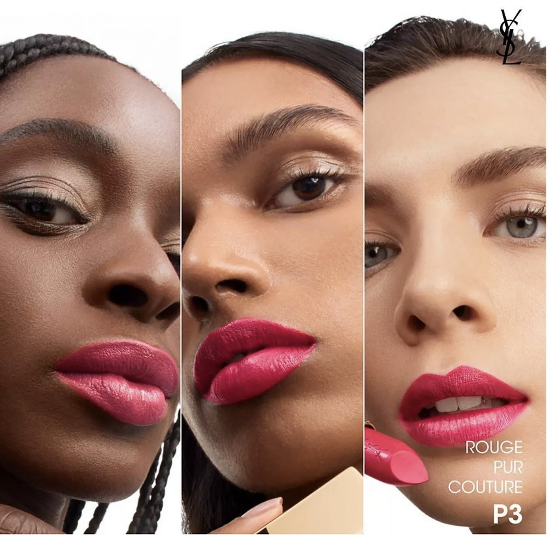 YSL Yves Saint Laurent Rouge Pur Couture Satin Lipstick - P3 Pink Tuxedo