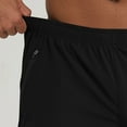 thumbnail image 4 of Hvot&aat Men's Athletic Running Shorts Quick Dry Workout Gym Shorts with Zipper Pocket Hiking Tennis Wide Leg Shorts, 4 of 5