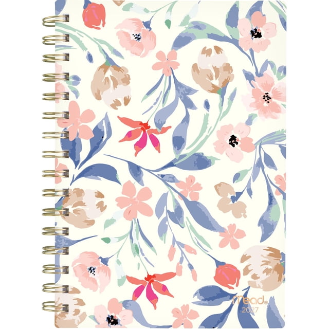 Mead® Watercolour Floral SM W/M Planner, 2027