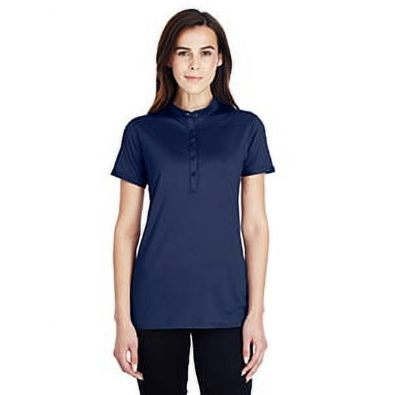 1317218 Under Armour Ladies Corporate Performance Polo Midnight Navy/White 3XL