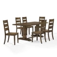 thumbnail image 3 of Crosley Furniture Joanna 7-Piece Dining Table Set in 6 Dark Oak, 3 of 9