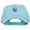 Sky Blue, variant on Peacock Bird Patched Low Profile Cotton Cap - Sky Blue OSFM