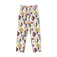 thumbnail image 4 of Xecao Tulips Flowers Men's Straight Lounge Pajama Pants: The Ultimate in Comfortable Sleepwear, 4 of 9