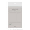 thumbnail image 6 of HZEWLS 100pcs Decoration Paper Decorative Supplies Minimalist Note Paper (Style C), 6 of 6