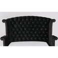 thumbnail image 4 of Furniture of America Serena Fabric Platform Queen Tufted Bed in Black, 4 of 6