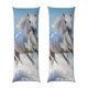 thumbnail image 1 of Balery Horses Running Through The Water Funda Protectora para Almohada Corporal de Algodón Hipoalergénico con Cierre(55 x 21 pulgadas), Almohadas No Incluidas, 1 of 7