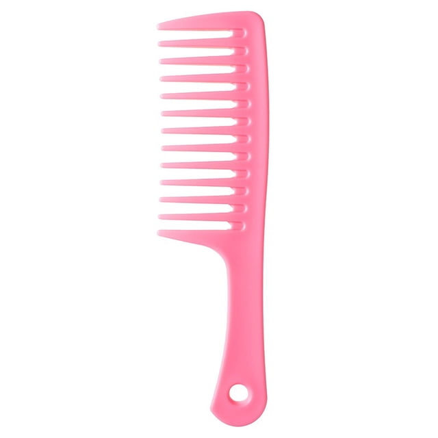 Peine de dientes anchos de 4 uds, peine grande para desenredar el cabello, peine para peinar, peine profesional para el cuidado del cabello de mujeres para rizado, mojado