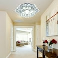 thumbnail image 6 of Modern Led Flower Crystal Ceiling Chandelier 9W Lamp Home DecorDecor Light (White), 6 of 9