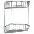 thumbnail image 2 of Gatco 1475 Corner 2-Tier Shower Basket, Chrome, 2 of 2