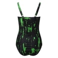 thumbnail image 3 of Eashery One Piece Swimsuit Women Print Women Swimsuits One Piece Womens Swimsuit Green XXL, 3 of 4
