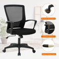 thumbnail image 5 of Office Chair Ergonomic Computer Chair Mesh Desk Chair Swivel Chairs, 5 of 7
