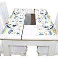 thumbnail image 4 of Ryvnso Placemats Set of 4 Cartoon Monster Trucks Dining Mats Heat-Resistant Non-Slip Washable Table Mat, 4 of 8