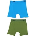 thumbnail image 4 of ToBeInStyle Men's Pack of 6 Cotton Boxer Briefs - Assorted Colors - Medium, 4 of 7