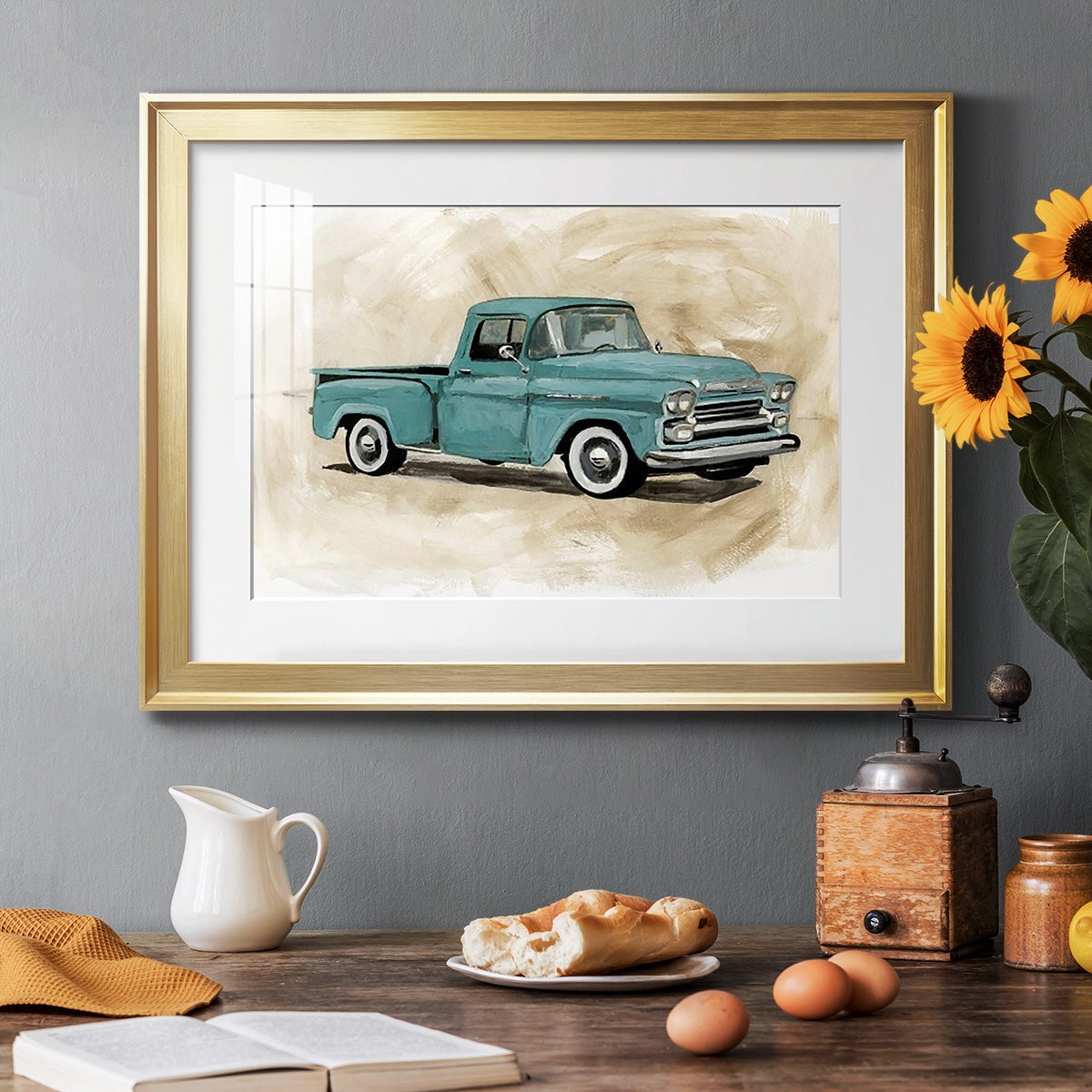 Pickup III Premium Framed Print - Ready to Hang
