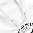 thumbnail image 3 of Motley Crue Bad Boys of Hollywood Classic Unisex Hoodie - White - Small, 3 of 5