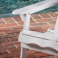 thumbnail image 3 of Milan Outdoor Folding Wood Adirondack Chair, 3 of 4