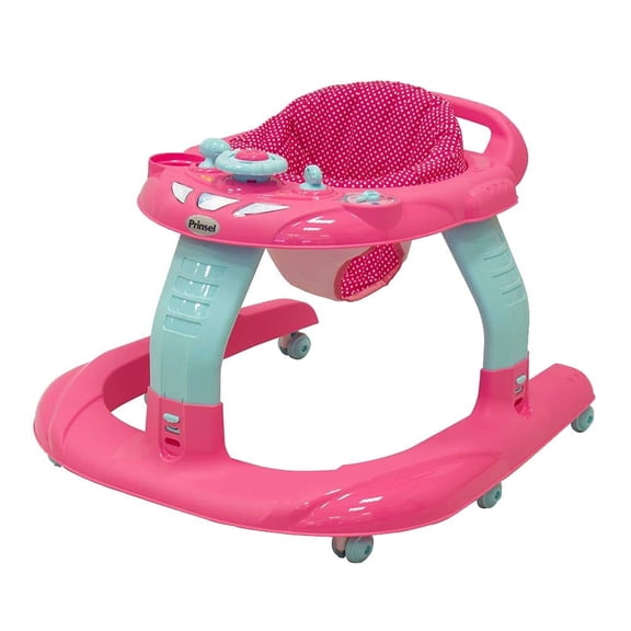 Andadera Prinsel Apolo Rosa para Niña
