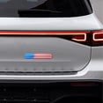 thumbnail image 4 of OUNONA American Flag Metal Car Sticker Durable Aluminum Patriotic for Cars Multi Color 3.5x2.5 inches, 4 of 8