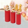 thumbnail image 6 of 3Pcs Cylinder Pedestal Stands, Metal Display Pedestal Stands for Wedding Party, 6 of 15