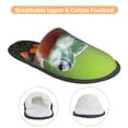 thumbnail image 3 of Fotbe Tree Frog Pantuflas Peludas para Mujer con Estampado, Zapatillas de Peluche, Zapatos de Invierno para Casa, Uso Interior y Exterior-Large, 3 of 8