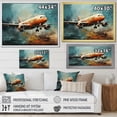 thumbnail image 4 of Designart "Atmospheric Journey in Flight" Transportation Floater Framed Canvas Art Print, 4 of 7