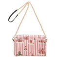 thumbnail image 2 of FORMRS Women Crossbody Purse with Chain Strap Vegan Leather Shoulder Handbag, White Gingerbread Houses, 2 of 7