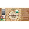 thumbnail image 4 of US Organic Macadamia Nut Oil Unrefined Virgin, Certified Organic, Pure & Natural, Cold Pressed, in Amber Glass Bottle w/Glass Eye dropper for Easy Application (2 oz (Small)), 4 of 4