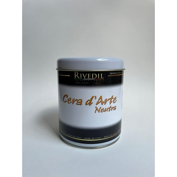 Universal Cera Wax - 16 Ounce - Paste - Venetian Plaster Wax - For Plaster, Wood - Removes Water Spots, Dirt, Grease - Gloss & Water Resistant Finish