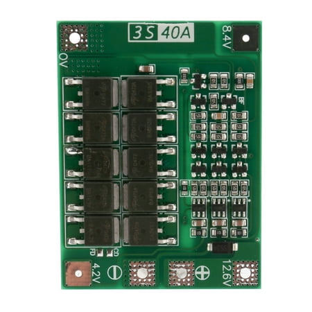 

3S 40A 18650 Li-Ion Lithium Battery Charger Protection Board Pcb Bms For Drill Motor 11.1V 12.6V Lipo Cell Module