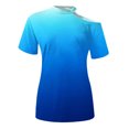 thumbnail image 4 of Mujeres Verano Cuello Redondo Manga Corta Estampado Sin Tirantes Camiseta Tops Blusas OAVQHLG3B Store  lin121212, 4 of 4