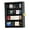 Black, variant on 20 Matches Matchbook Display Case Cabinet