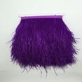 thumbnail image 2 of Plumas decorativas naturales, plumas para manualidades, plumas, plumas Morado oscuro, 2 of 4