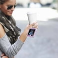 thumbnail image 2 of Allytechgroup Glitter Bling Case for Samsung Galaxy Z Flip 5, Ring Holder Slim Fit Soft TPU Anti-Scratch Bumper Shockproof Luxury Phone Case for Girls Women, Purple, 2 of 8