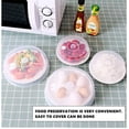 thumbnail image 3 of Microwave Splatter Cover for Food, BPA-Free Steam Vents Microwave Plate Cover with Easy-Grip Handle, Fruit Drainer Basket, For Dishwasher Safe & Refrigerator - 2Pcs (Diameter 9 inch + 6.7 inch), 3 of 3