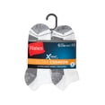 thumbnail image 2 of Hanes Ultimate Men's Ultra Cushion Low Cut Socks, 6-Pairs White 6-12, 2 of 4