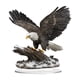 thumbnail image 2 of Acrílico Eagle Ornament 2D Flat Sign Flat Diy Unication atractivo fácil de instalación con base para el estante de visualización, 2 of 8