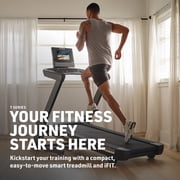 NordicTrack T Series 10 Treadmill: 10 HD Touchscreen, 0-12% Incline, 0-12 MPH Speed, ActivePulse™ Heart Rate, SelectFlex™ Cushioning, SpaceSaver™ Folding & iFIT Membership for Interactive Workouts