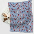 thumbnail image 6 of Rocae winter Dachshund for Pet Blanket Dog Blanket Cat Blanket Soft Sleep for Small Medium Pet-Large, 6 of 8